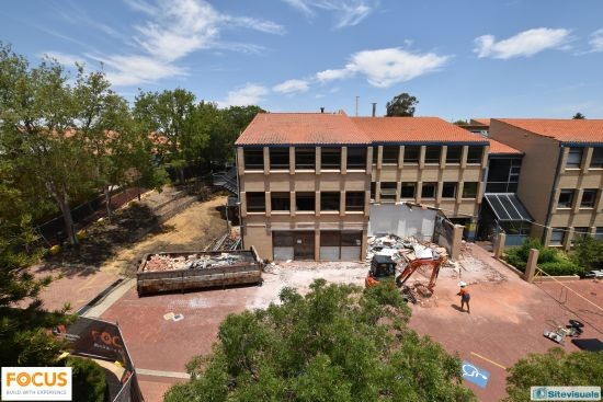 Demolition begins at Penrhos College